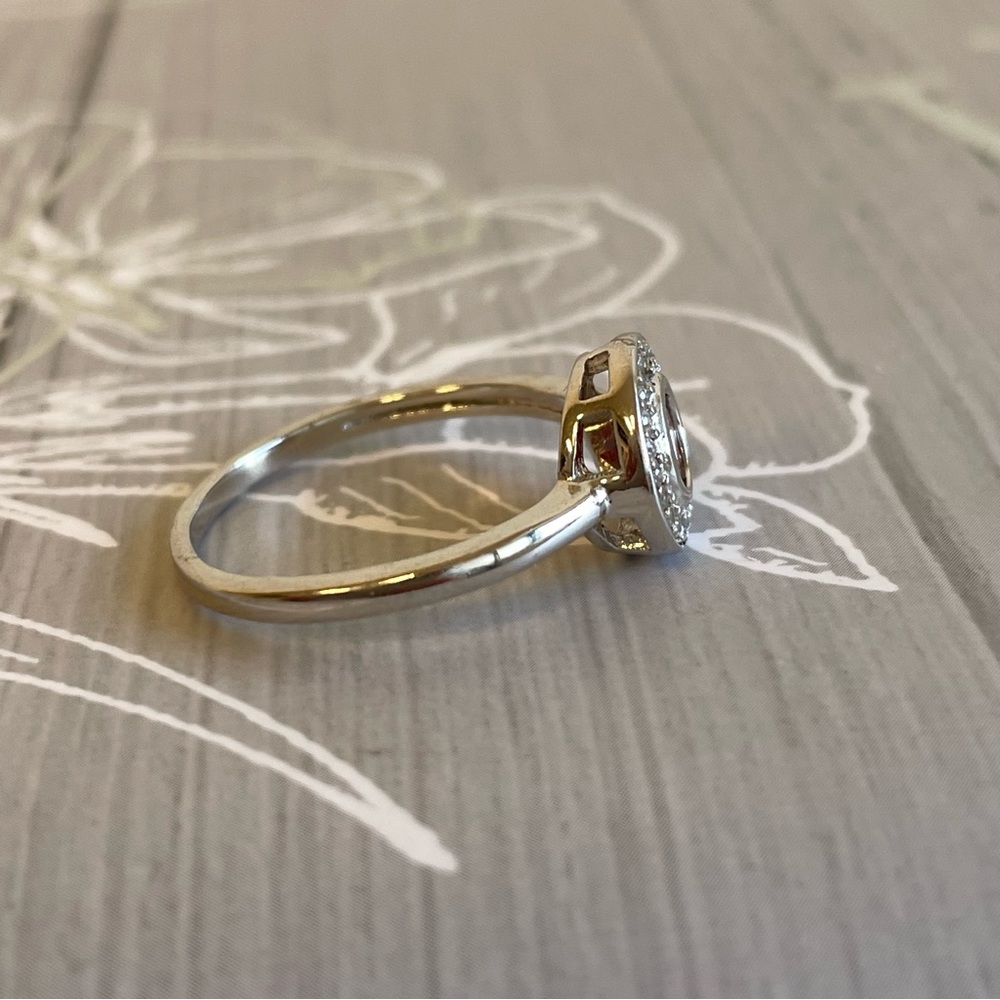 Ruby Cz Sterling Silver Ring Ruby Red Cz Ring - image 3